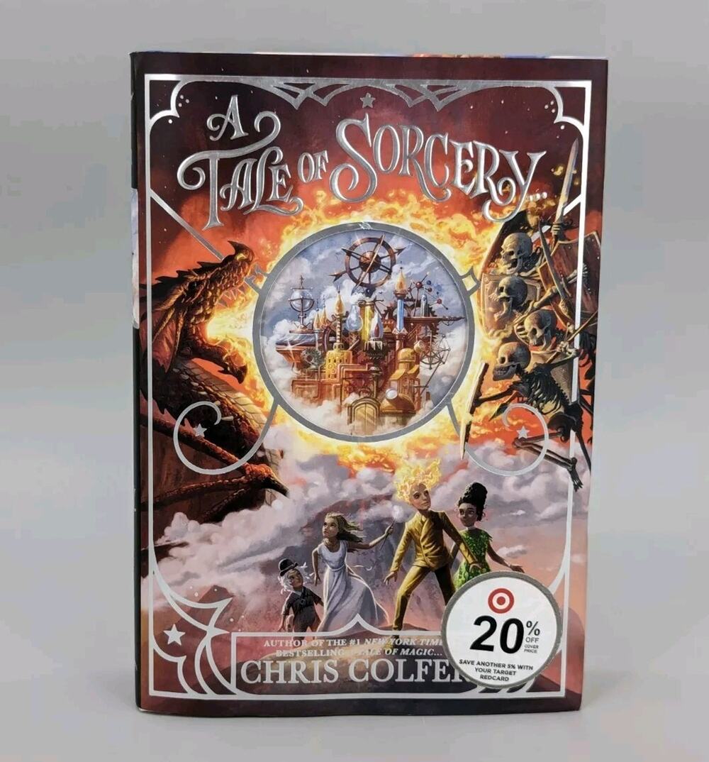 Tale of Sorcery by Chris Colfer 1st Edition First Printing Hardcover Slip Cover